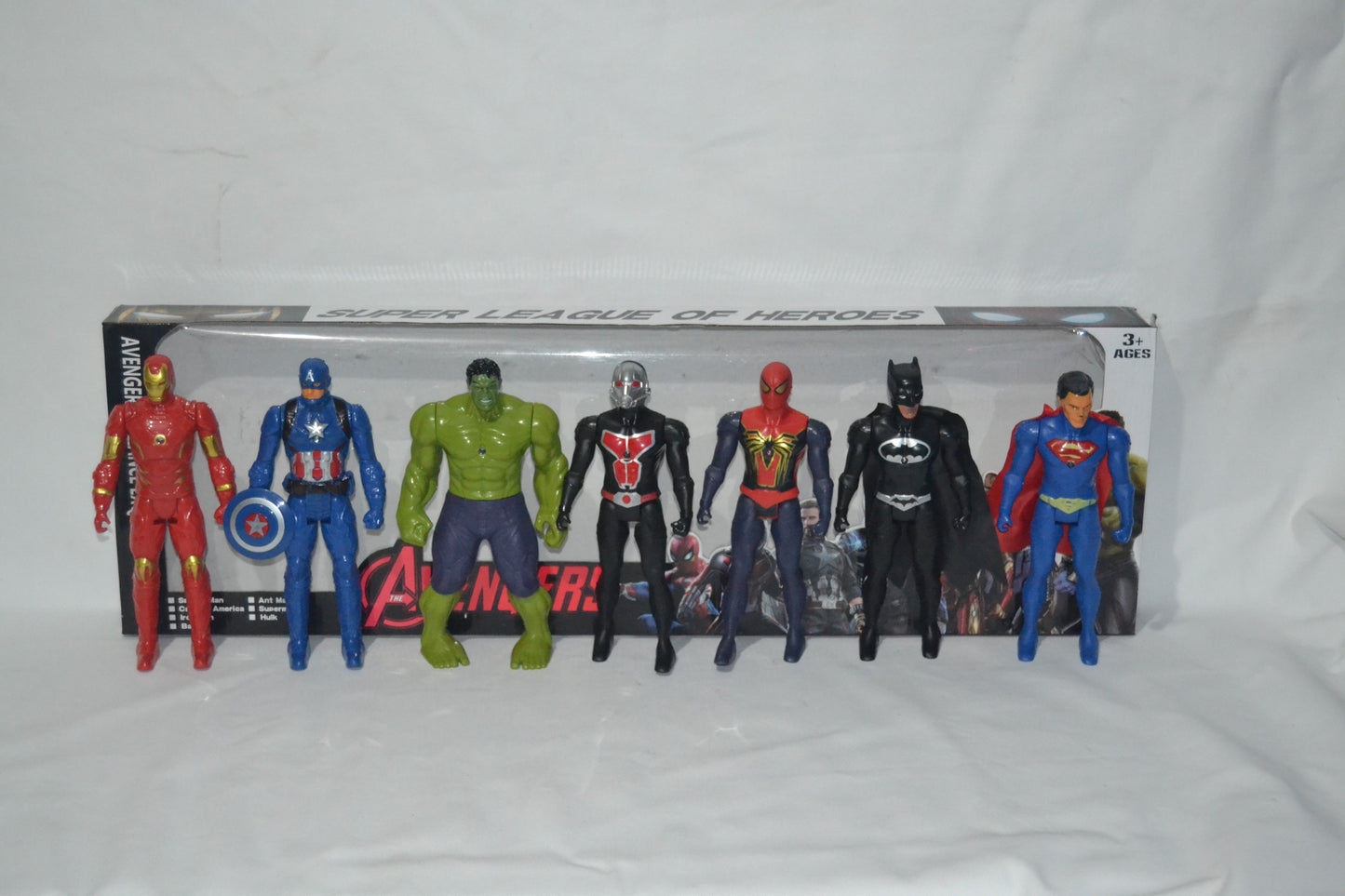 Avengers 7 In 1 Figure Set