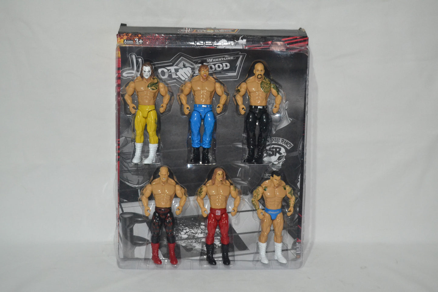 WWE 6 In 1 Figure Set