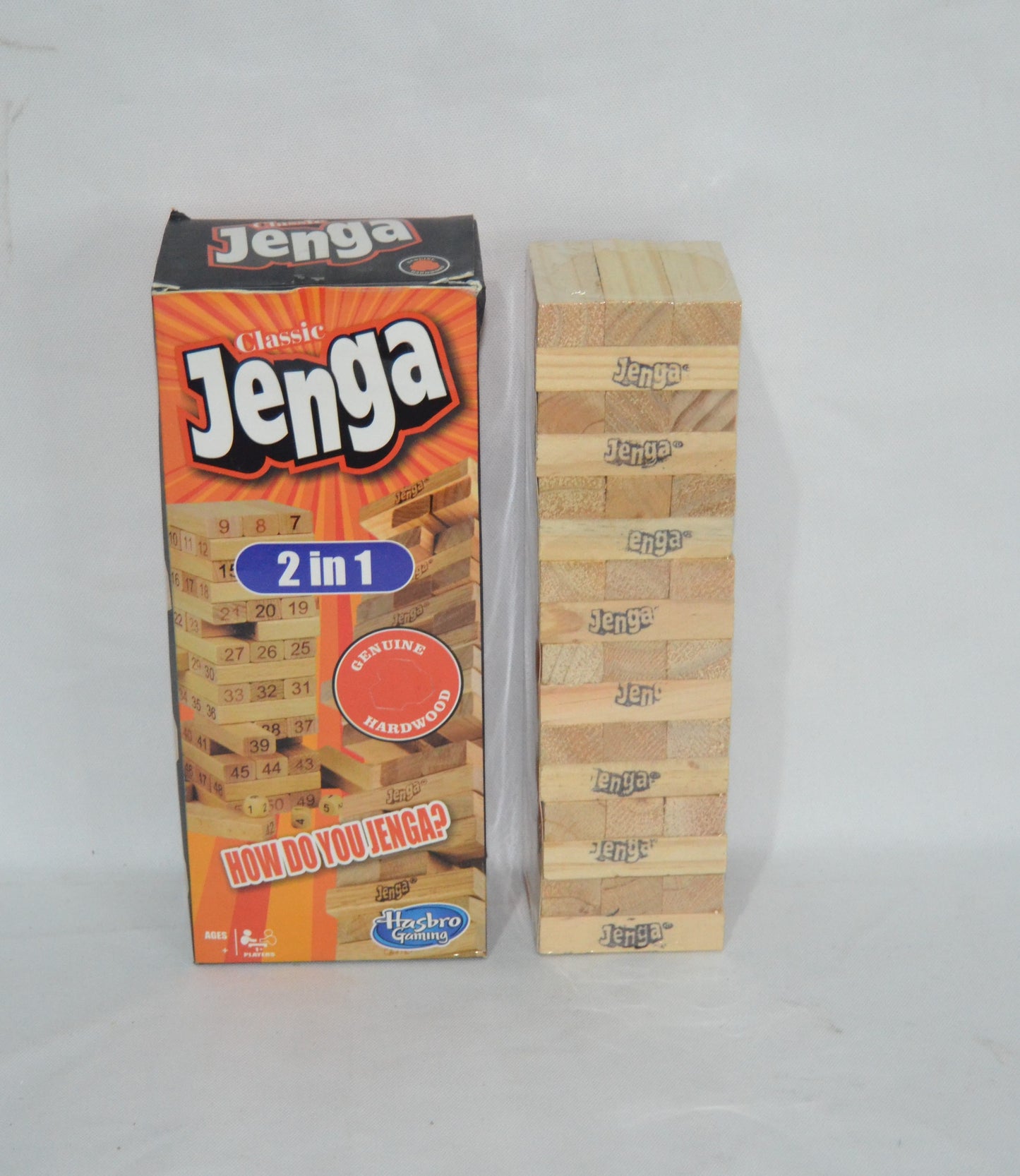 Jenga 2 In 1 Game