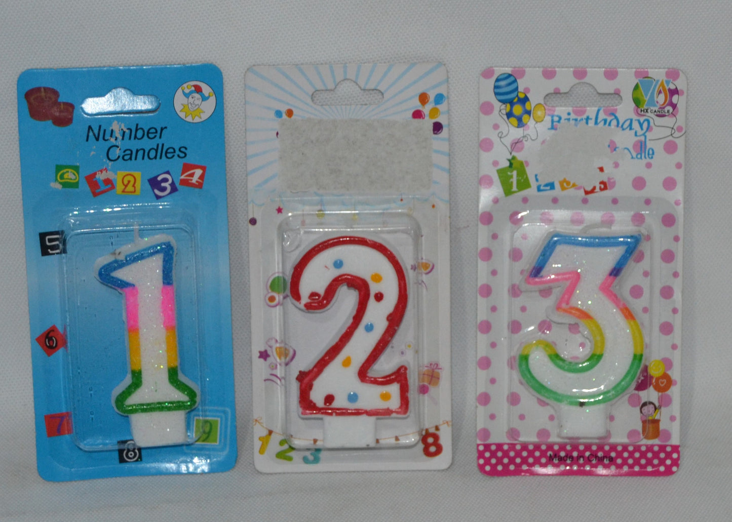 Number Candle Single